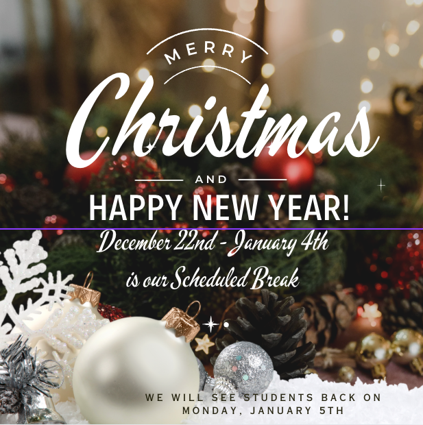 Dates for winter break