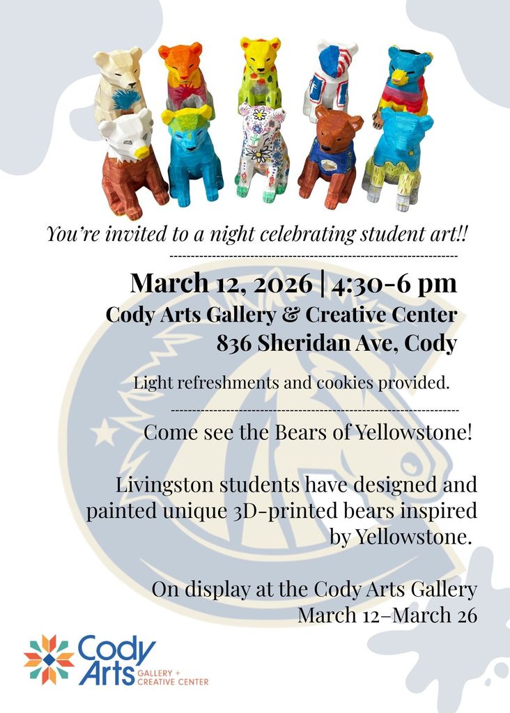 Cody Arts Gallery & Creative Center Invitation