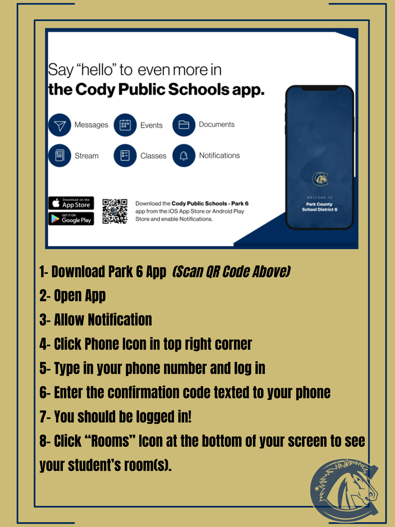 the Cody Public Schools app
