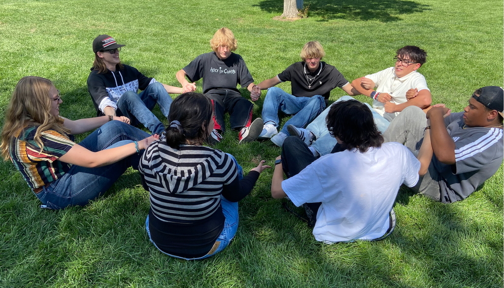 Photo of team building activity