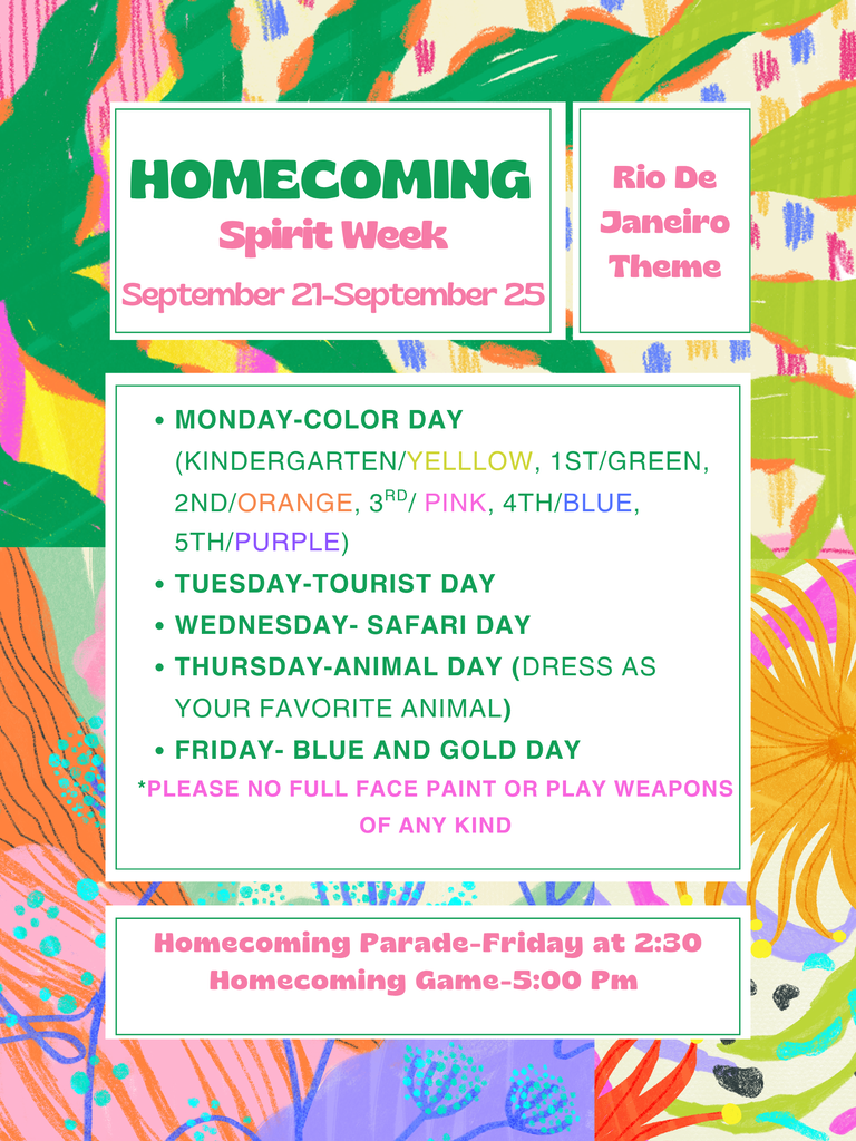 Homecoming Spirit Week