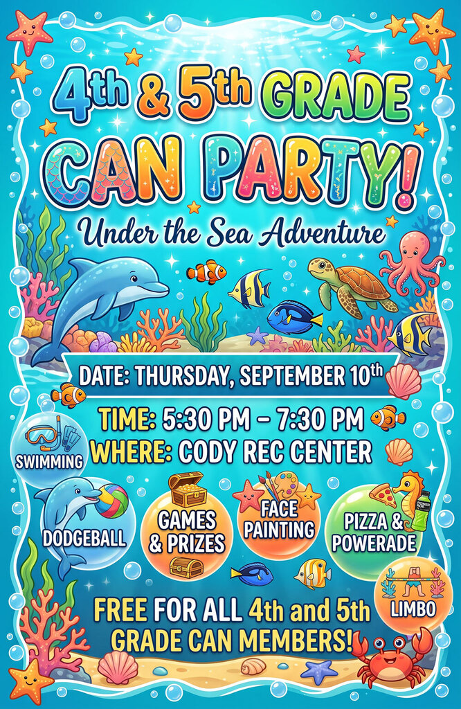 CAN Party Flyer