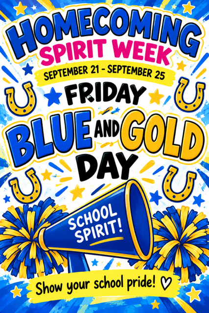 Blue and Gold
