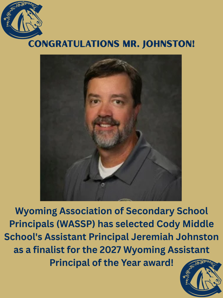 Mr. Johnston is a finalist for the WASSP award
