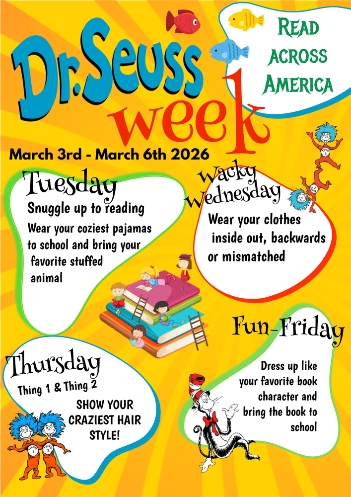 Dr. Seuss Spirit Week
