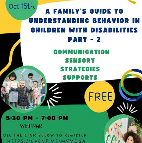 flyer for behavior workshop