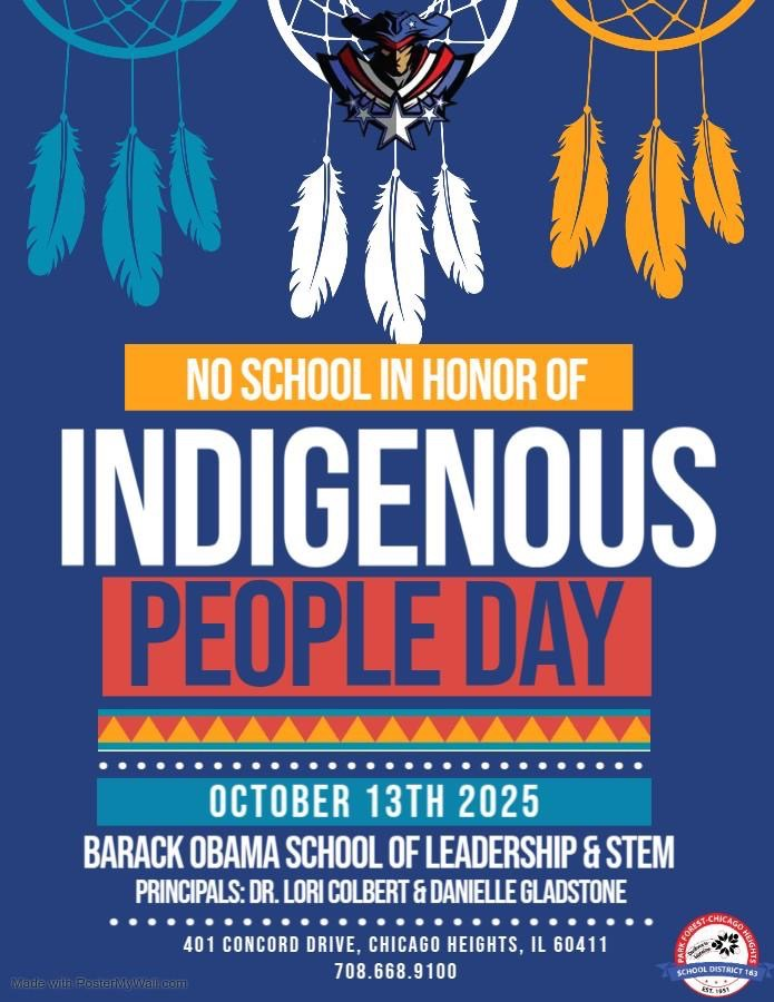 Indigenous People Day- October 13th