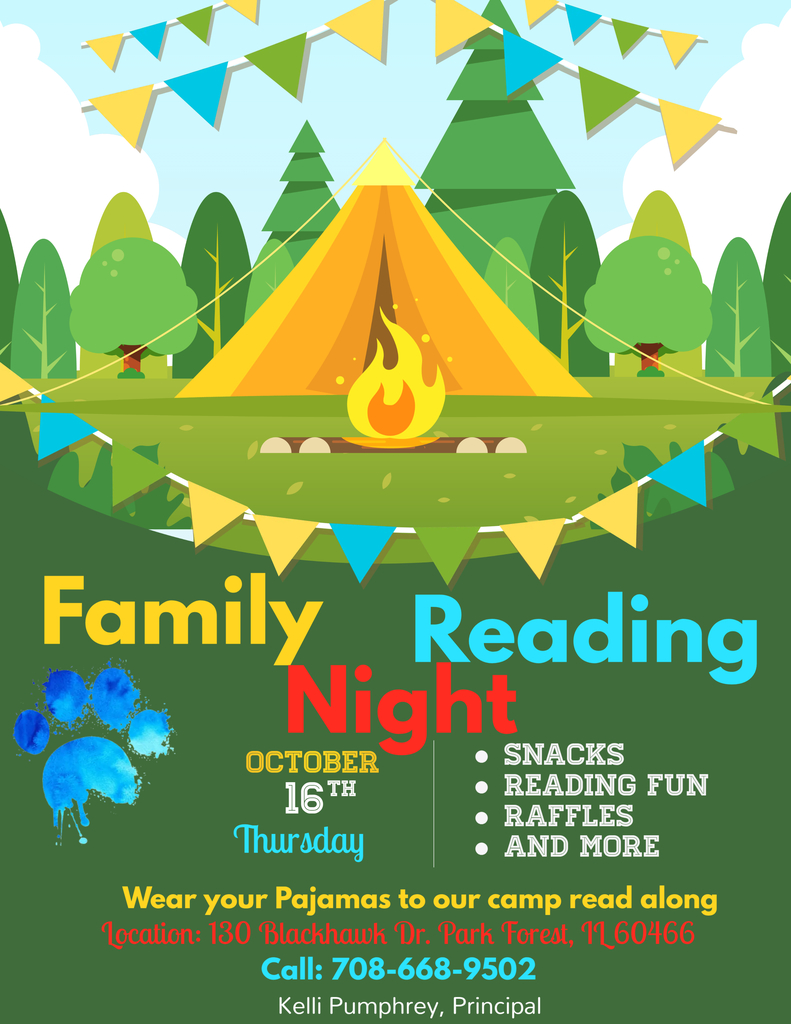 Family Reading Night on October 16, 2025