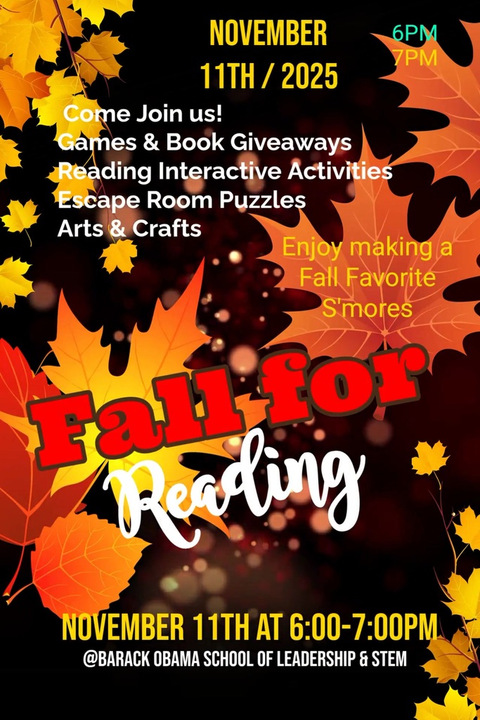 Family Reading Night, November 11, 2025