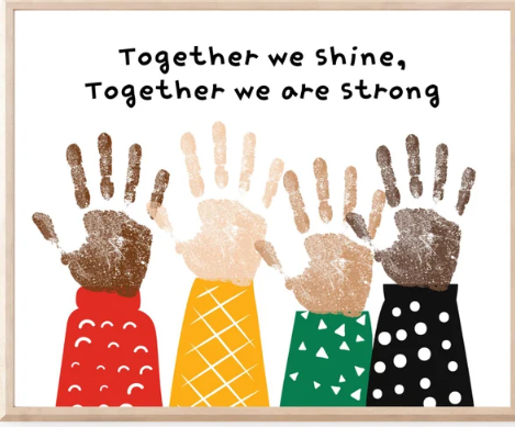 black history handprints