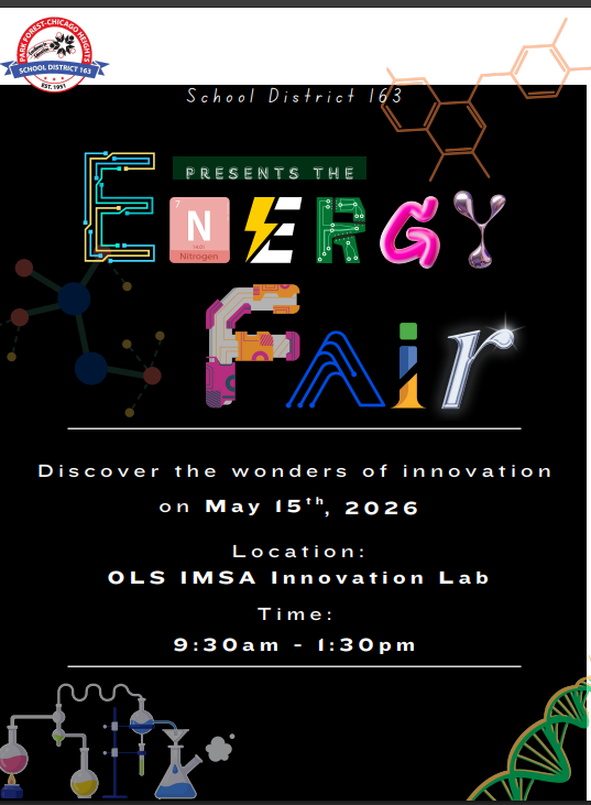 Barack Obama School's Energy Fair is May 15th!