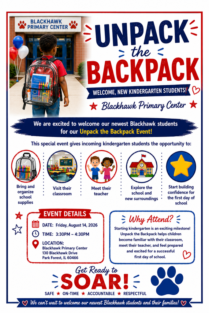 Unpack the Backpack Fllyer