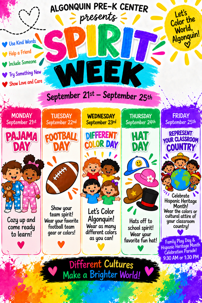 Spirit Week English