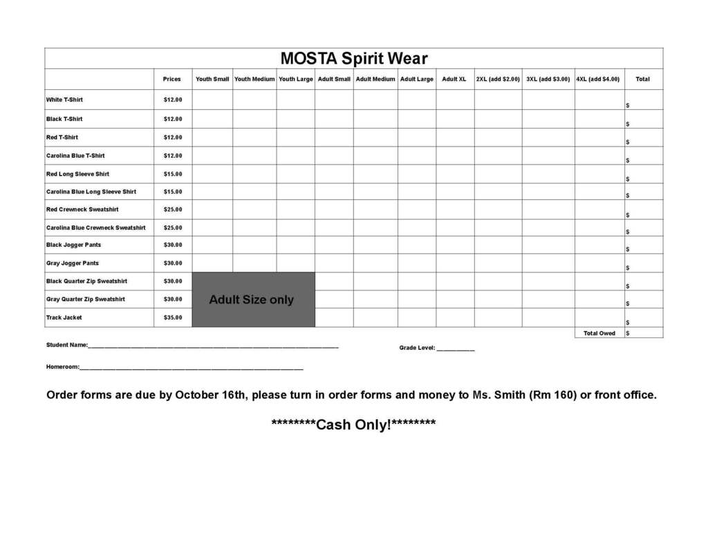 Order Form