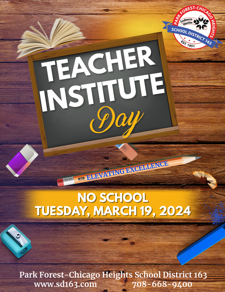 Institute Day- March 12th (No School)