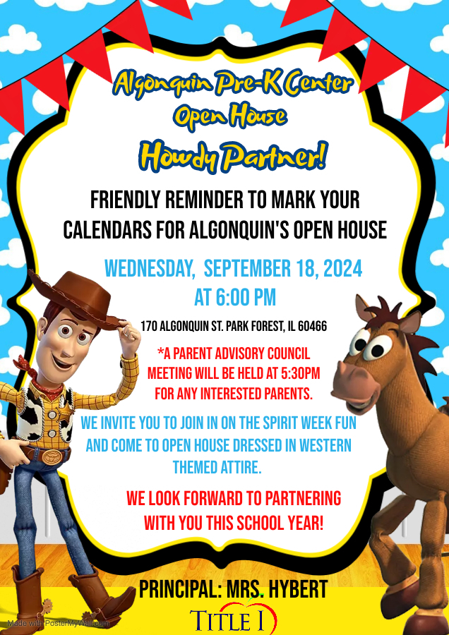 open house sep 18