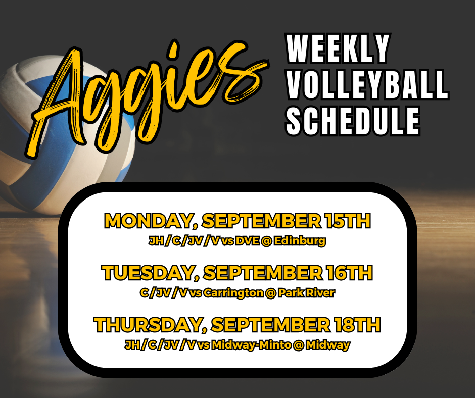 Volleyball Schedule
