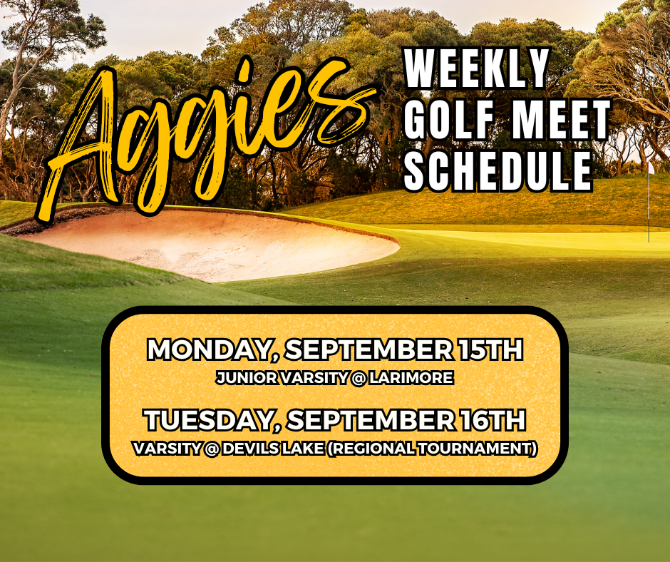 Golf Meet Schedule