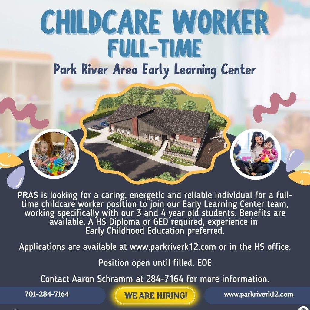 Help Wanted - Child Care Worker
