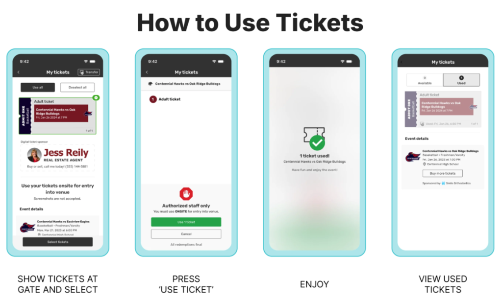 Use Tickets