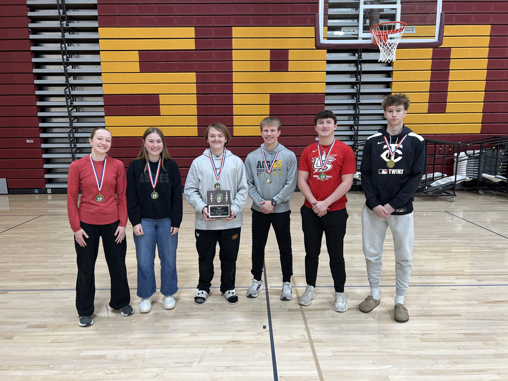 The Varisty Academic Olympic team. 