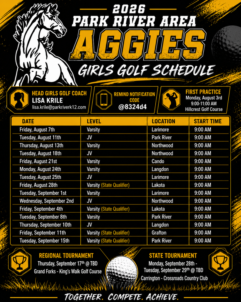 2026 Girls Golf