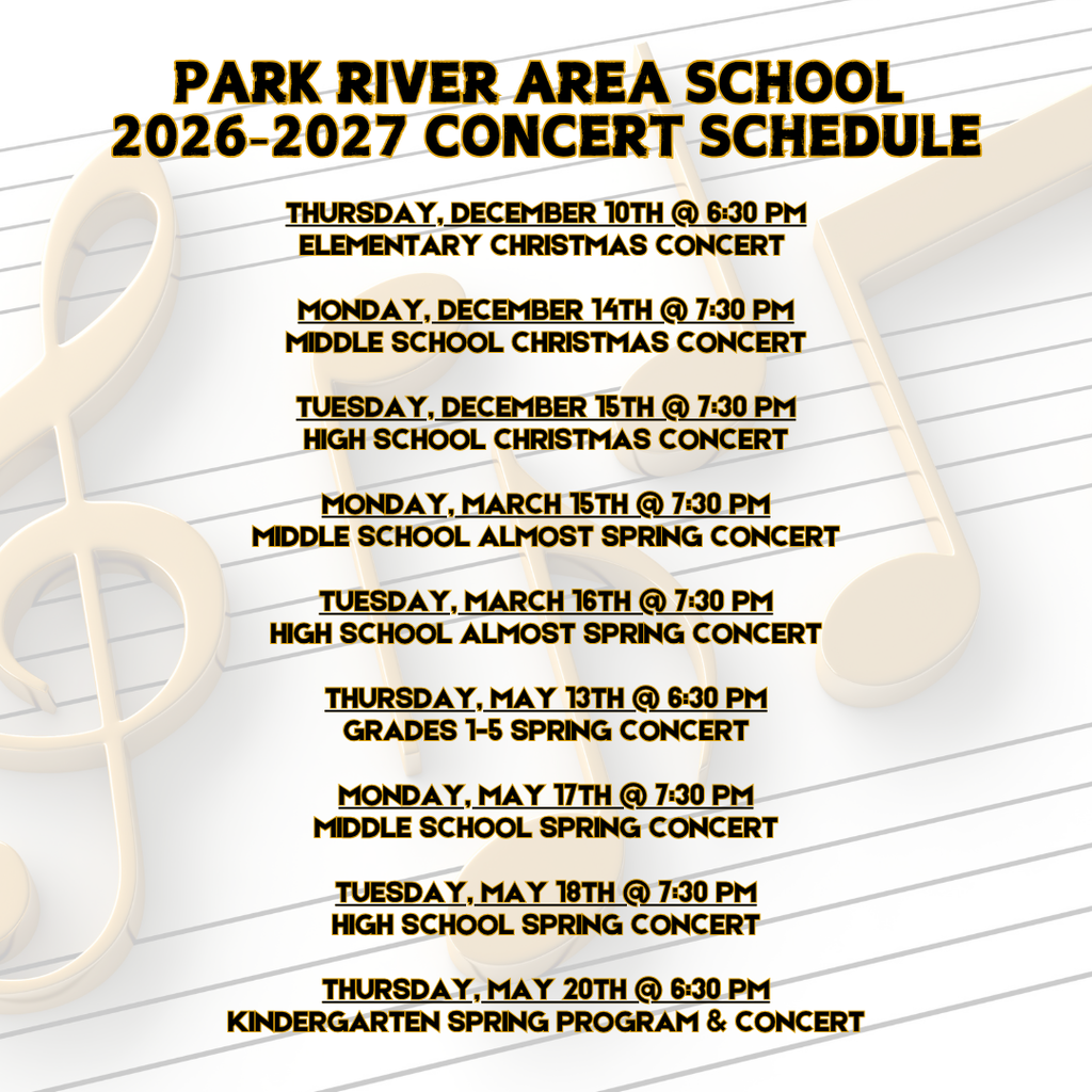 Concert Schedule