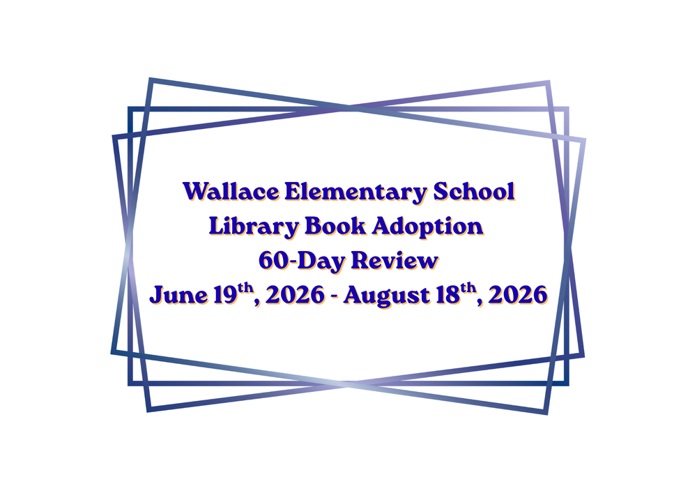 WES Library Book Adoption 60-Day Review