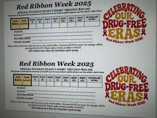 Red Ribbon T-Shirt Sale