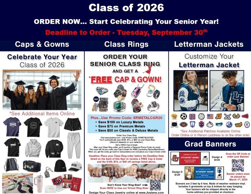 Josten's Flyer