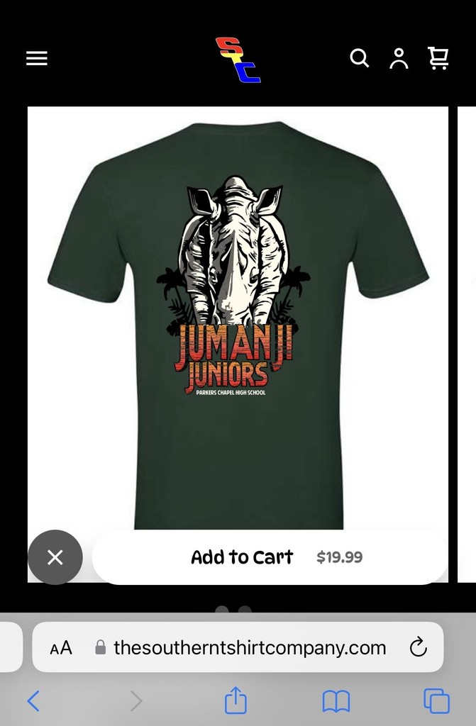 Junior Shirt Back