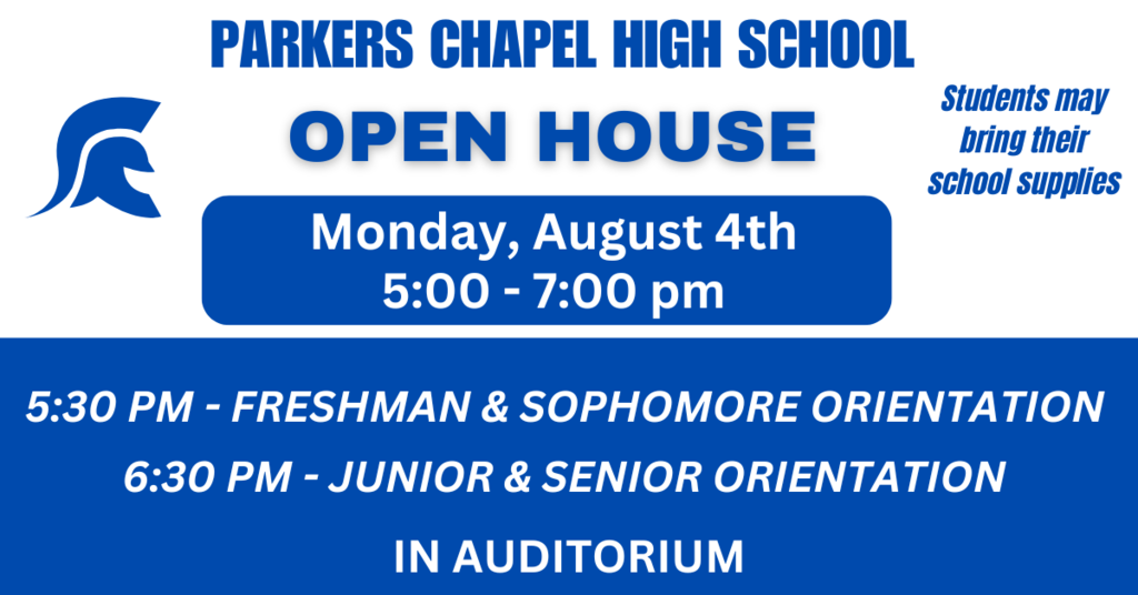 PCHS Open House