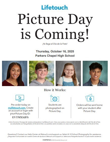 7 - 12 Picture Day