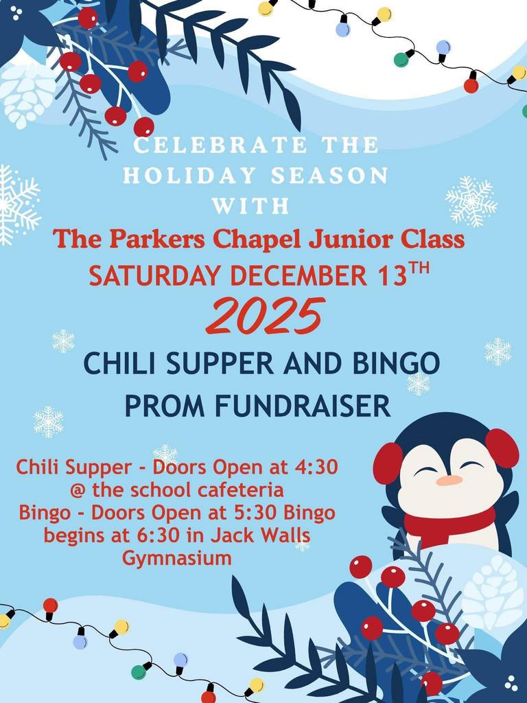 Chili supper and bingo