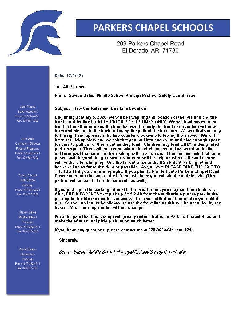 Dismissal Information