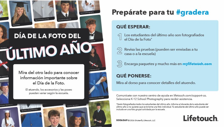 cap and gown-Spanish 