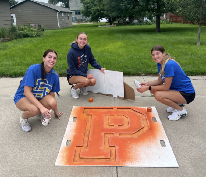painted p