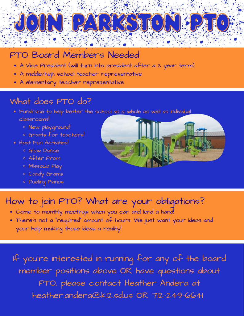 PTO Flyer