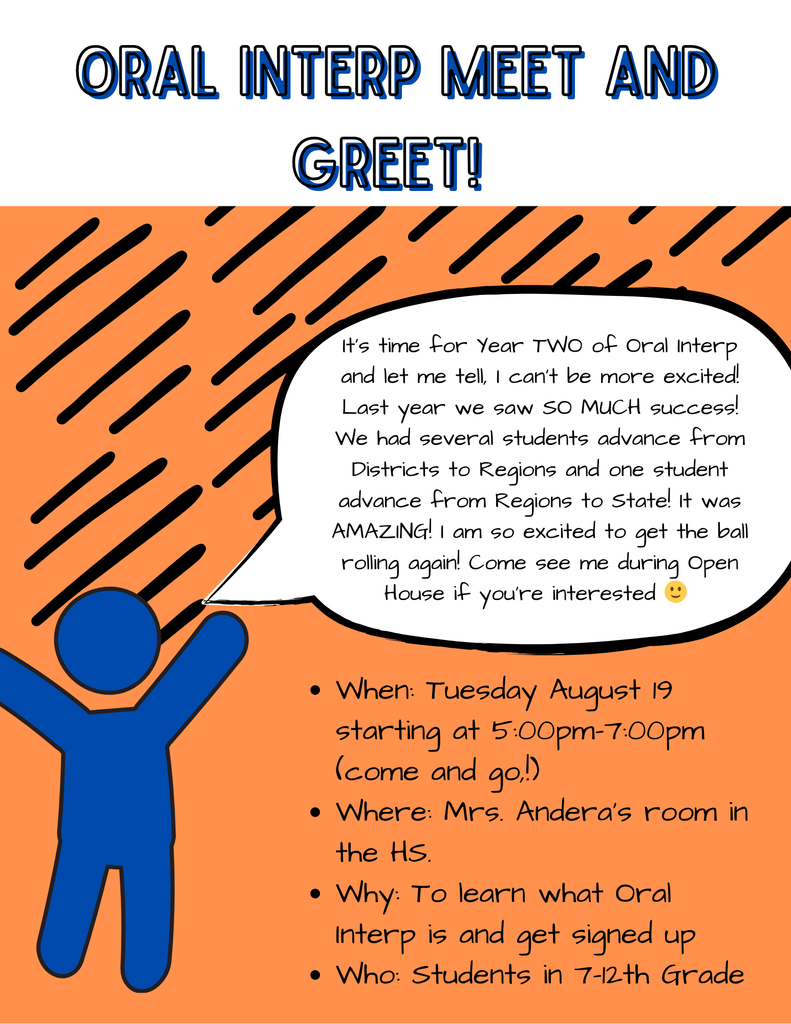 Oral interp Flyer