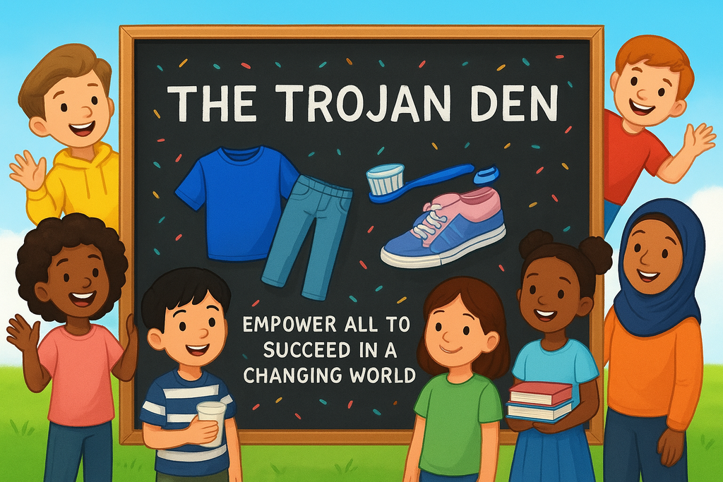 trojan den