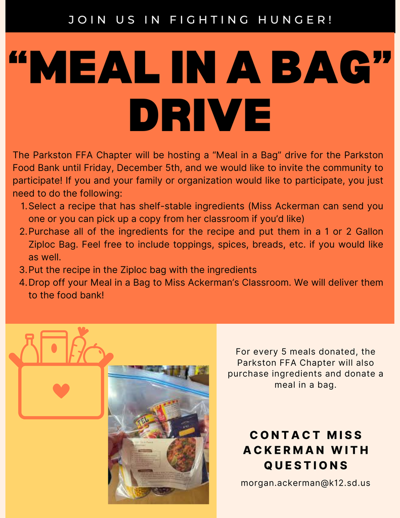 Food Drive Flyer image