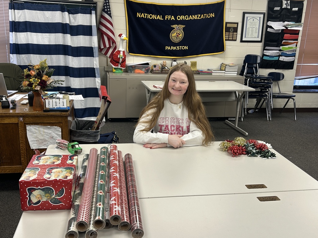 Claire and Wrapping Paper