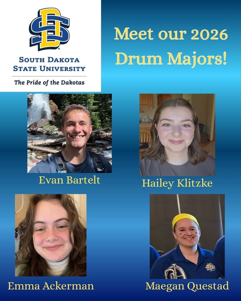 Pride of the Dakotas Drum Majors - 2026