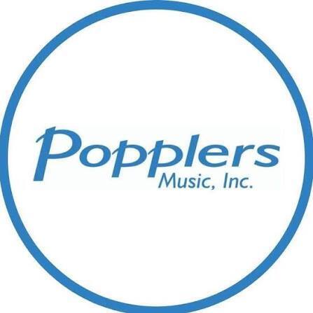 Popplers music inc logo
