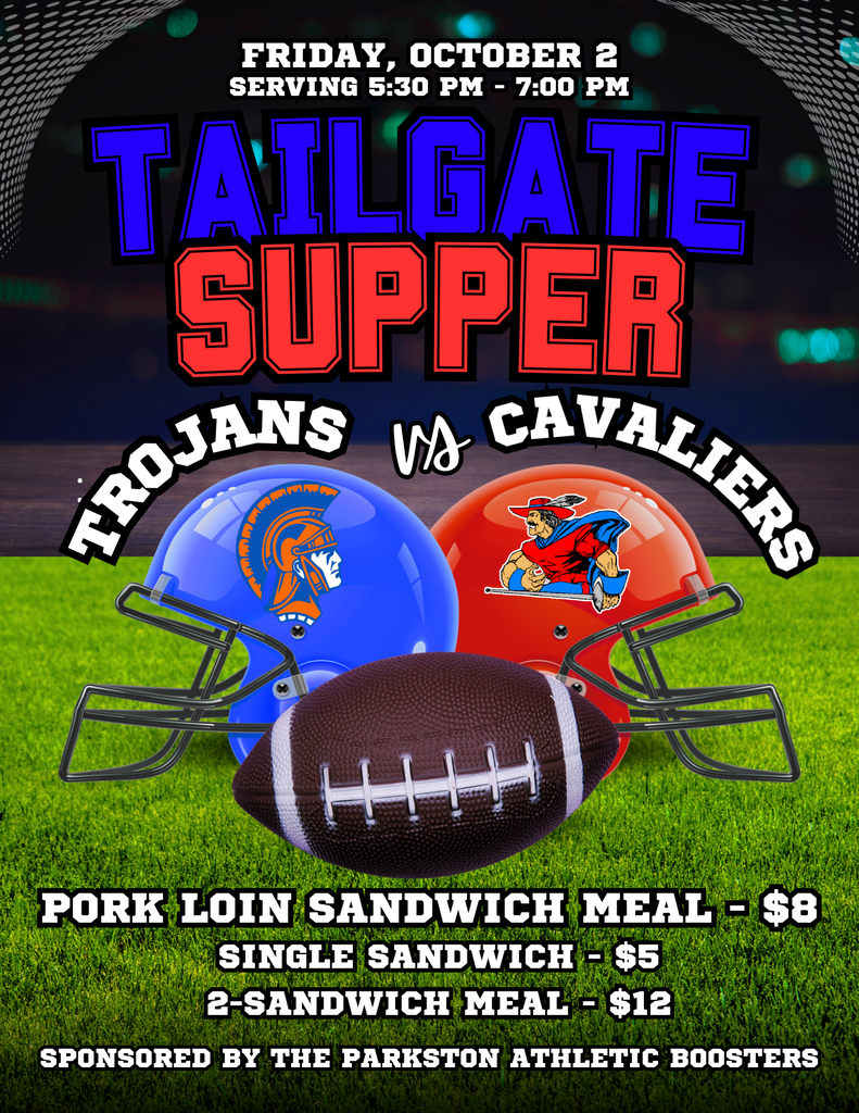 Oct 2 Tailgate