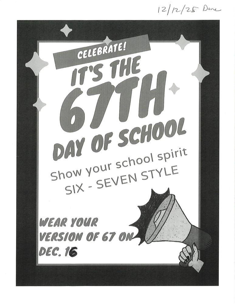 67th Day of School