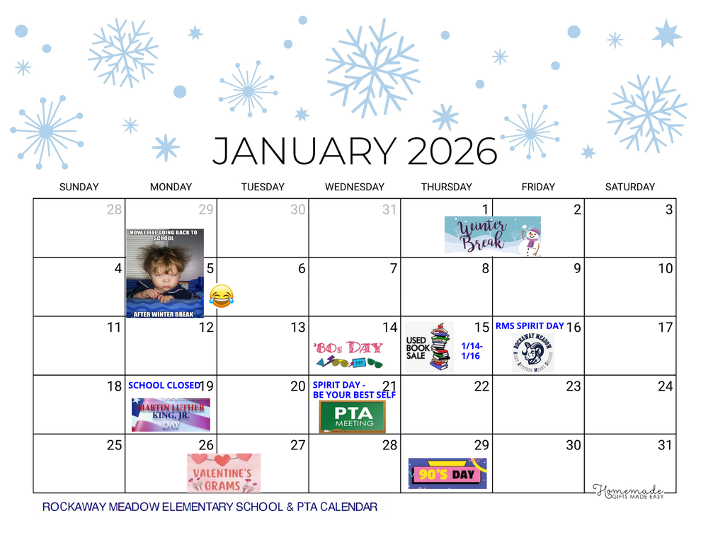 January 2026 Calendar