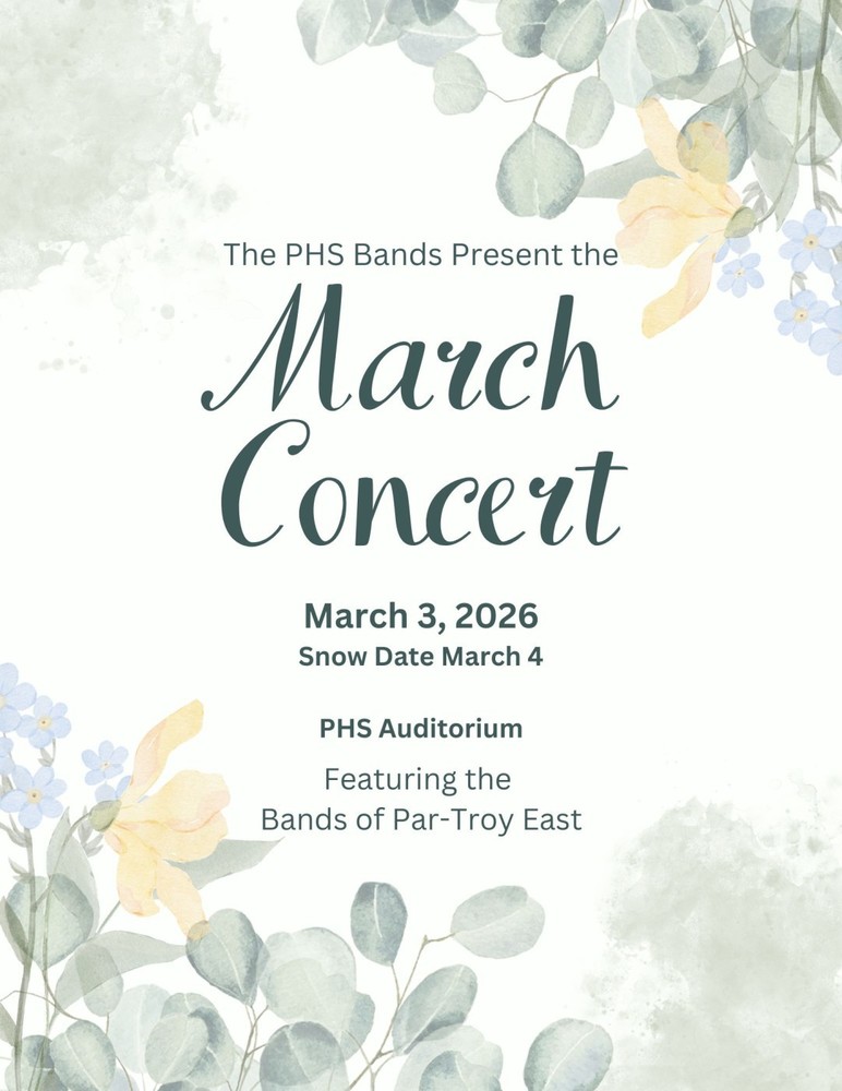 PHS March Concert 2026