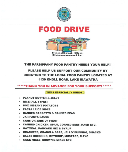 PHS Food Drive