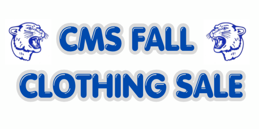 CMS Fall Clothing Sale with Cougar Heads